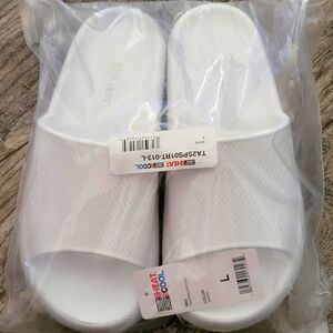 32 Degrees Cushion Slide Sandals Women's White Pillow-like Comfort Lightweight